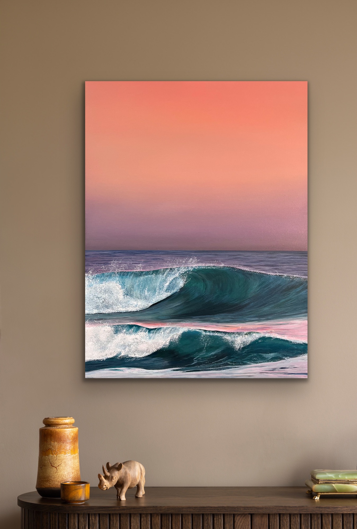 Oil Painting 'The Journey Ahead' 40cm x 30cm - Image 7