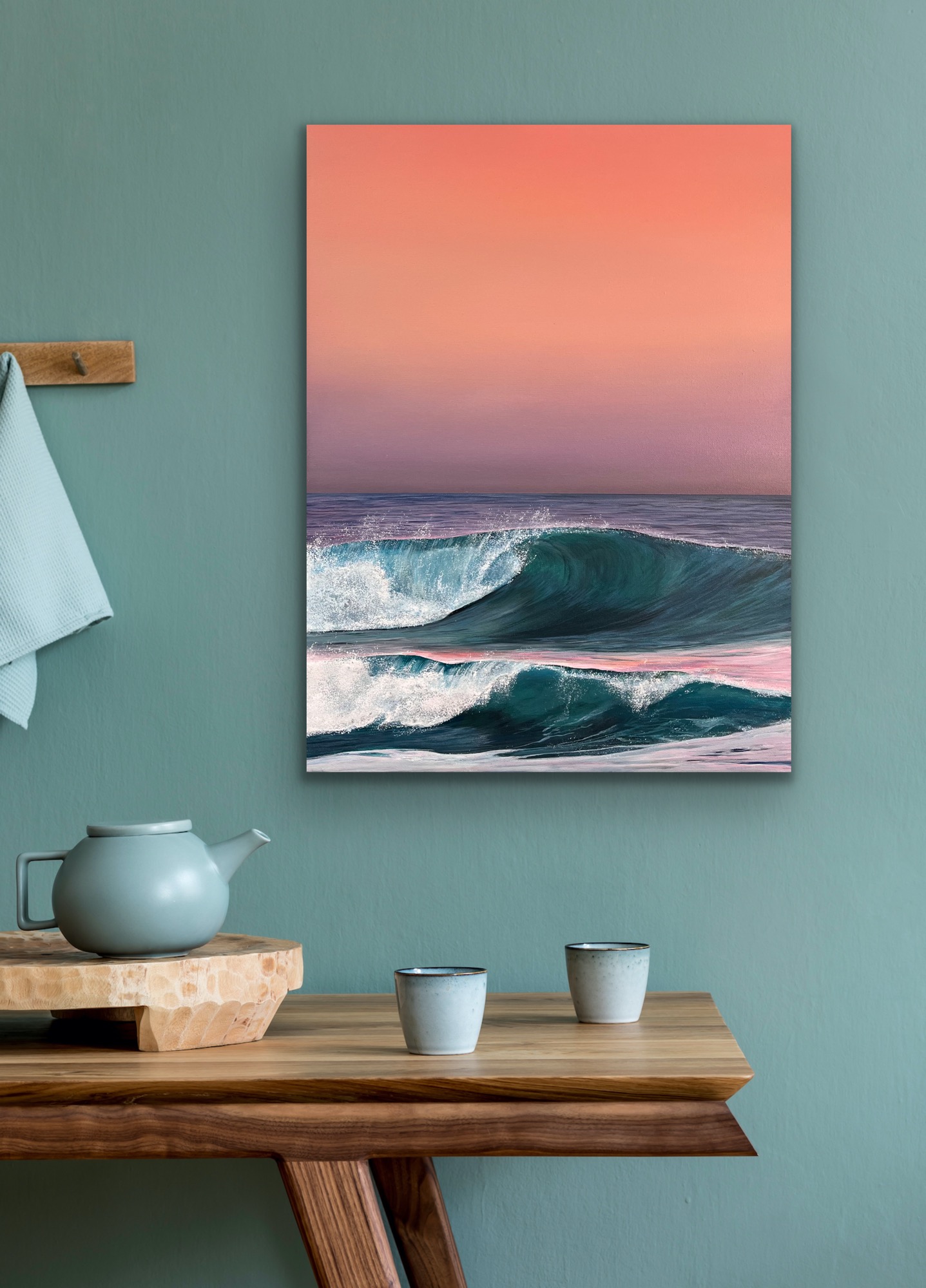 Oil Painting 'The Journey Ahead' 40cm x 30cm - Image 8