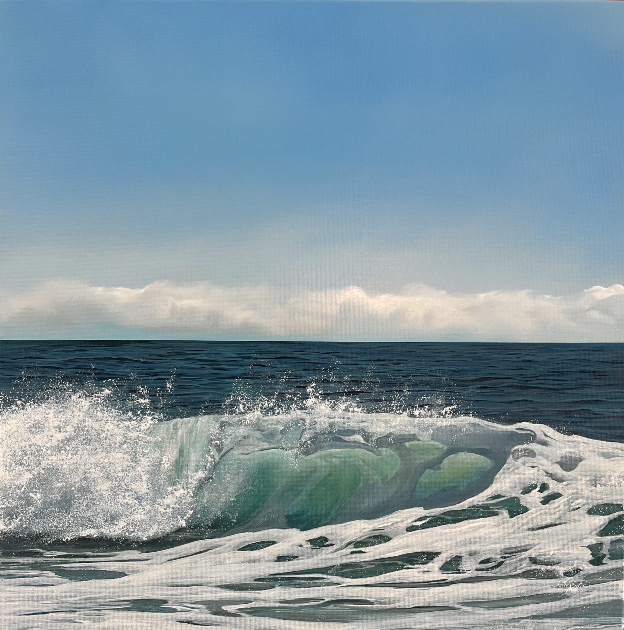 Oil Painting 'The Beginning' 30cm x 30cm