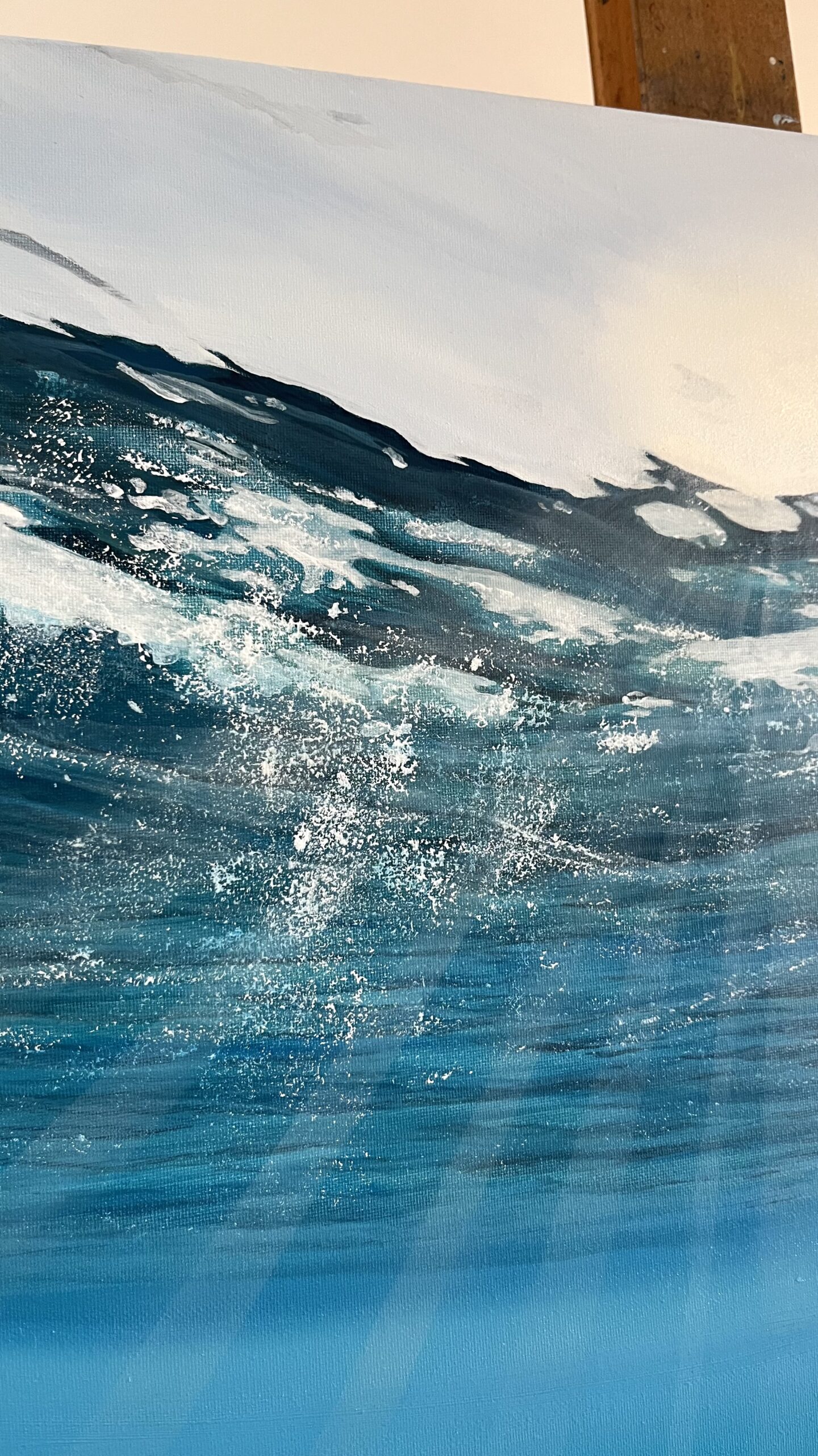 Oil Painting 'Deep Calm' 70cm x 60cm - Image 8