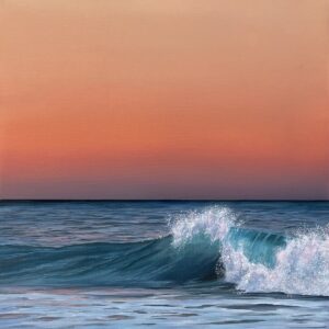 Oil Painting 'Passing Moment' 30cm x 30cm