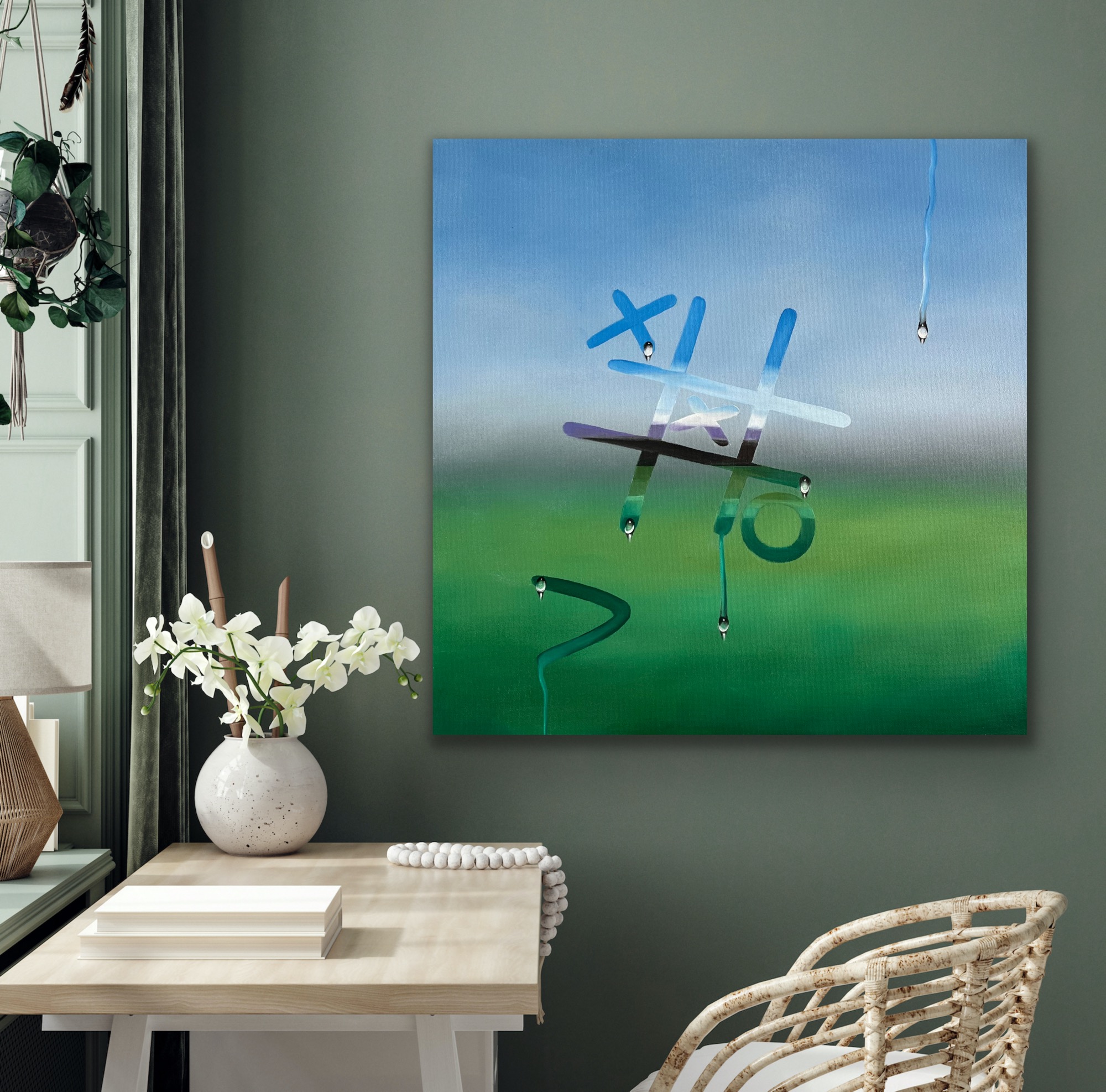 Oil Painting 'Through My Window Part VI' - Image 6