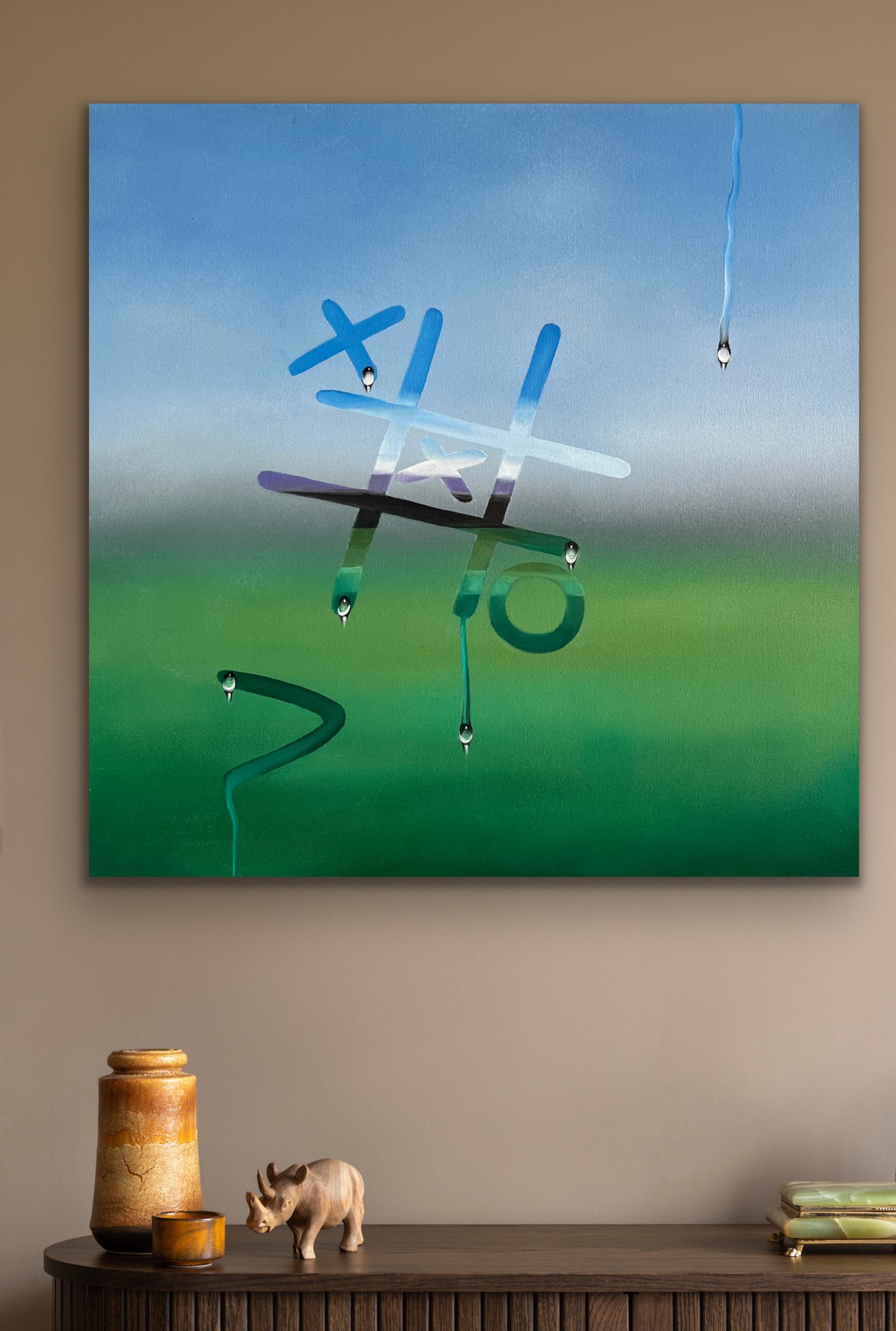 Oil Painting 'Through My Window Part VI' - Image 7