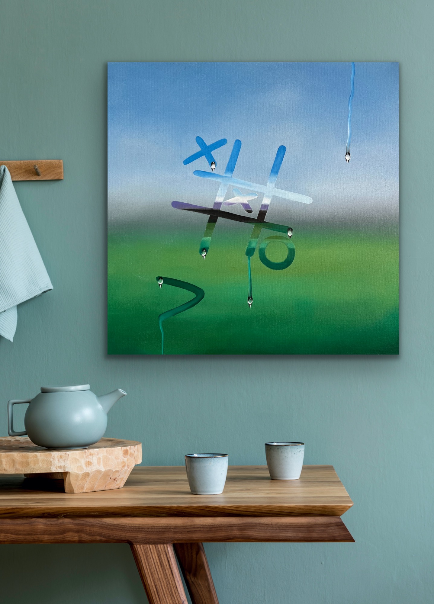 Oil Painting 'Through My Window Part VI' - Image 8