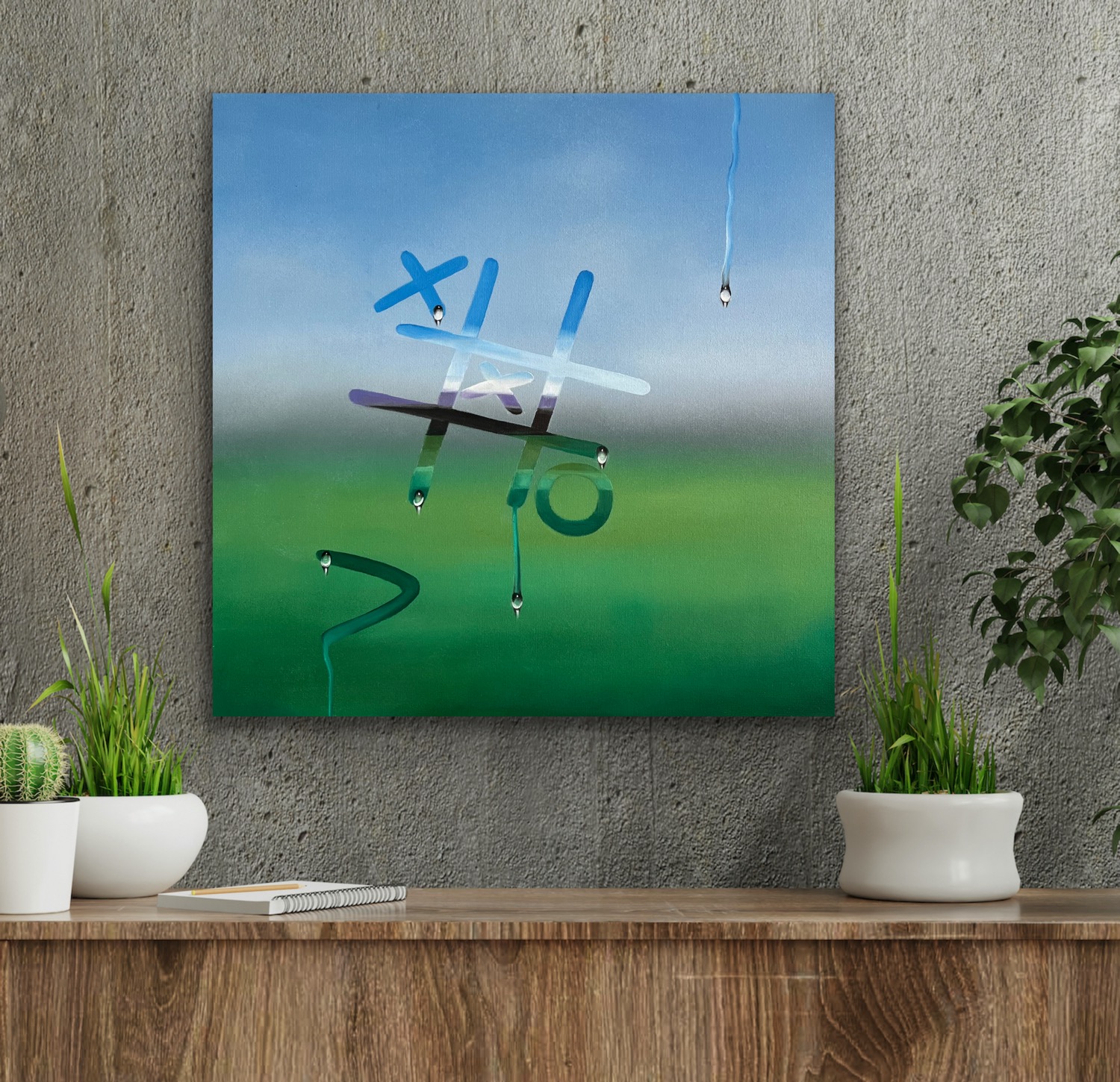 Oil Painting 'Through My Window Part VI' - Image 9