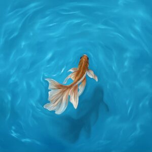 Oil Painting 'Tranquility' 50 x 50cm