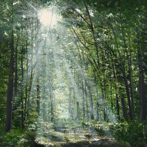 Acrylic Painting 'Where The Light Finds You'