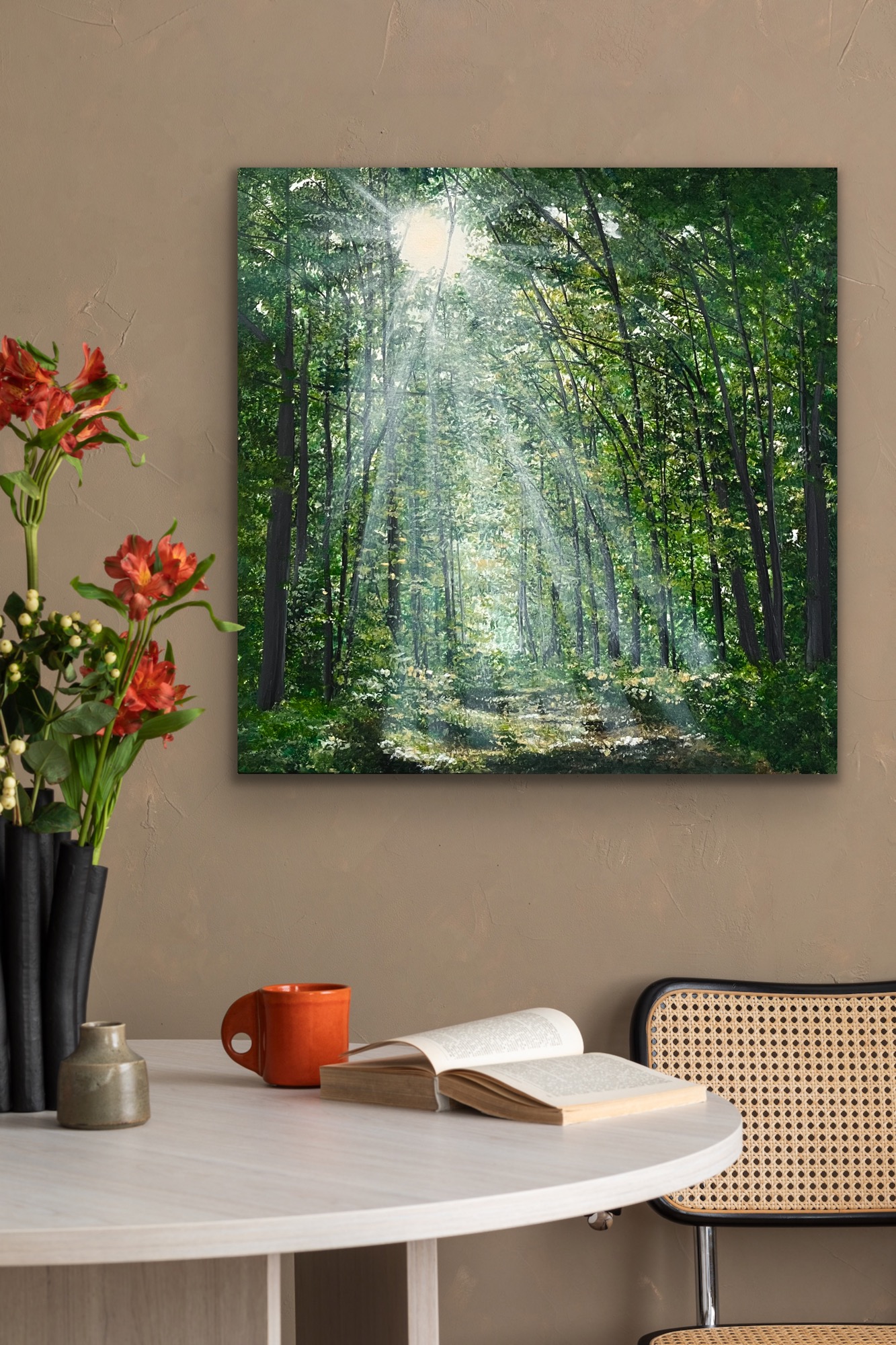 Acrylic Painting 'Where The Light Finds You' - Image 7