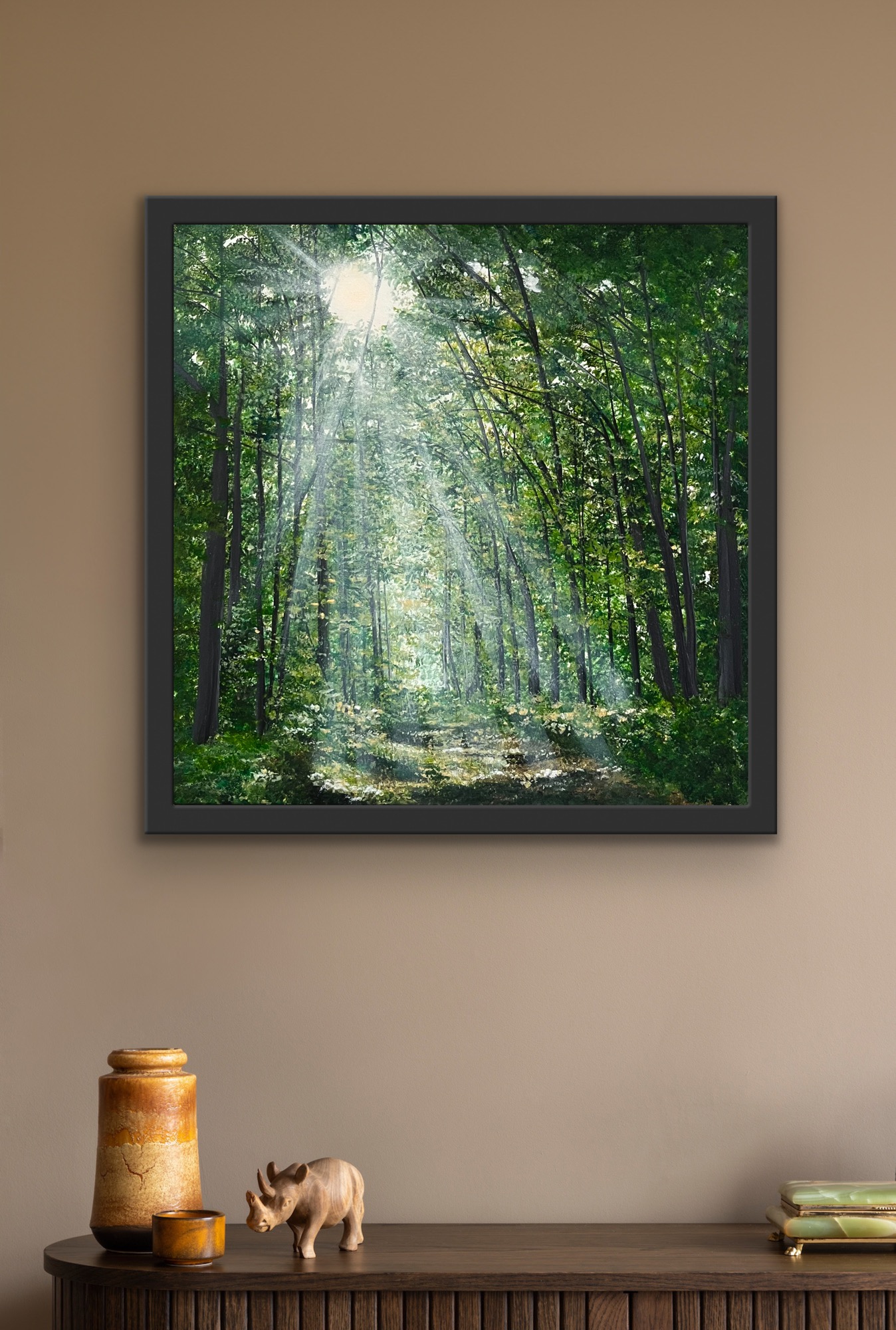 Acrylic Painting 'Where The Light Finds You' - Image 8