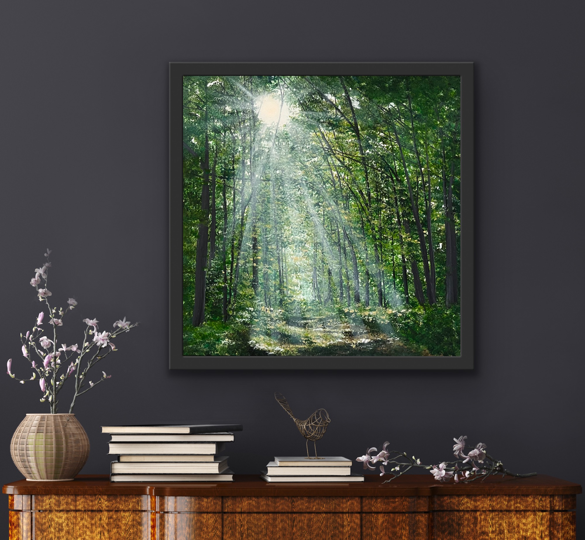 Acrylic Painting 'Where The Light Finds You' - Image 6