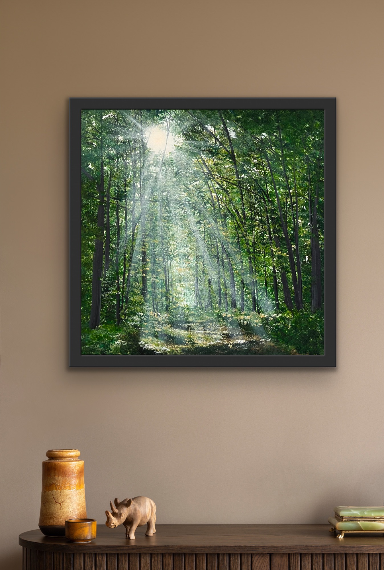 Acrylic Painting 'Where The Light Finds You' - Image 5