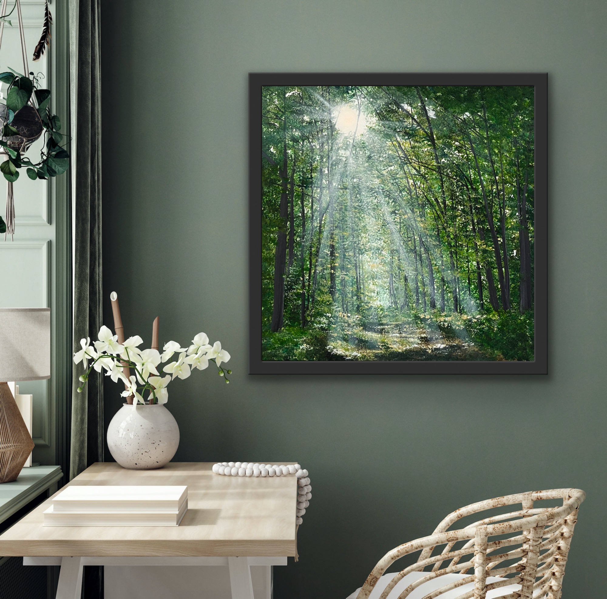 Acrylic Painting 'Where The Light Finds You' - Image 2